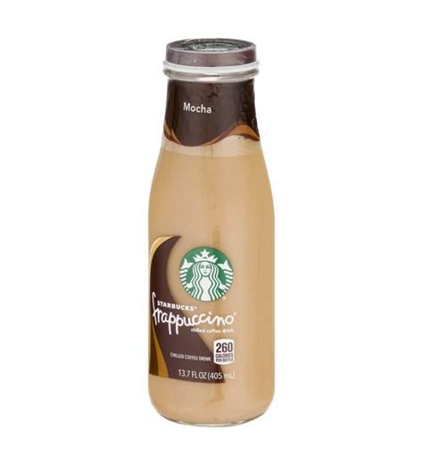 Starbucks Frappuccino Chilled Coffee Drink Mocha 137 Oz Glass Bottle