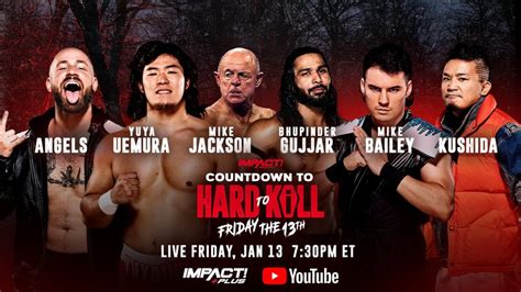 Carte D IMPACT Wrestling Hard To Kill 2023 Catch Newz