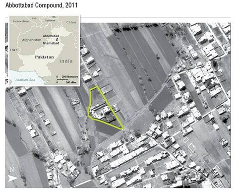 Raid on Osama Bin Laden Compound in Abbottabad, Pakistan - IMINT Imagery