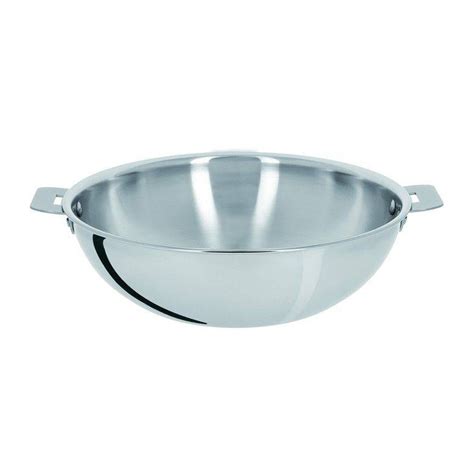 Casteline Wok Amovible Inox Multiply Cristel D