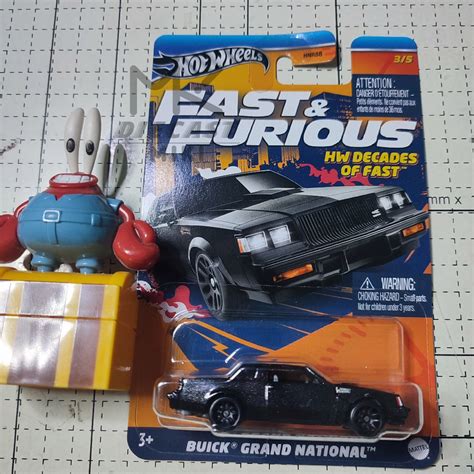 Hot WHEELS BUICK GRAND NATIONAL Series FAST FURIOUS 2024 DECADES OF FAST Shopee Malaysia