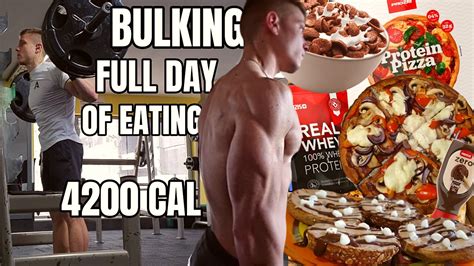 4200 Kcal Iifym Lean Bulk Full Day Of Eating Still Lean While Eating Cerealandpizza Youtube