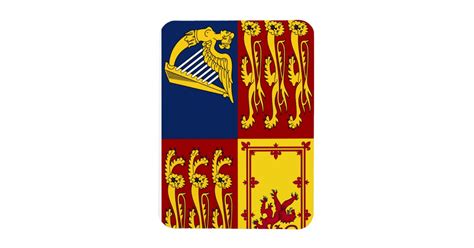 Royal Standard Flag of United Kingdom Magnet | Zazzle