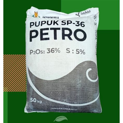 Jual PUPUK POSPOR PHOSPHOR FOSFOR TUNGGAL TSP SP36 SP 36 PETRO REPACK 1