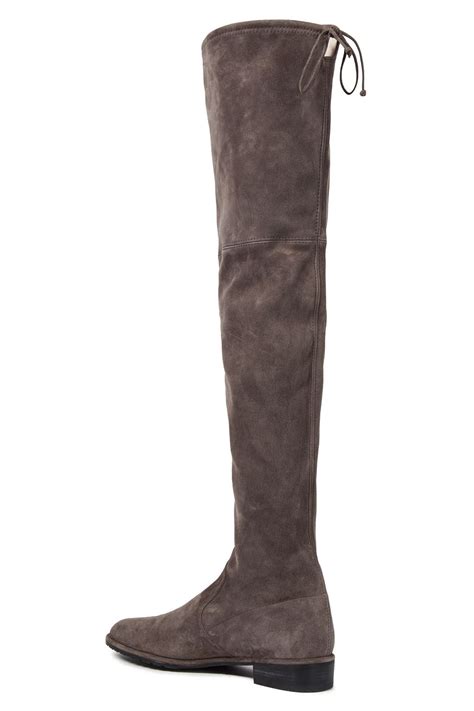 Stuart Weitzman Stretch Suede Over The Knee Boots The Outnet