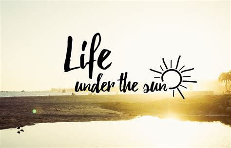 How To Live Life Under The Sun — City Awakening Church - Orlando