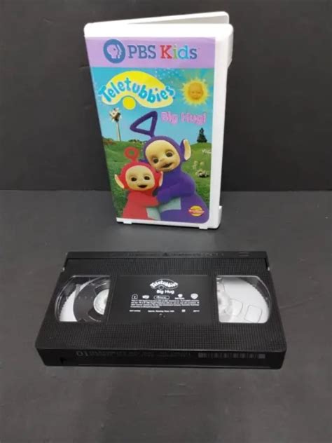 Teletubbies Big Hug Vhs 2000 Pbs Kids Clam Shell Eur 876