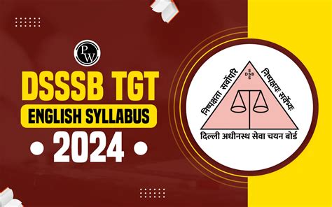 Dsssb Tgt English Syllabus Detailed Syllabus Topics