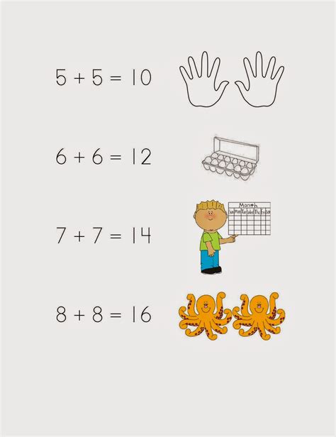 Kaps Elementary Math 1st Grade Adding Doubles And Doubles Plus 1