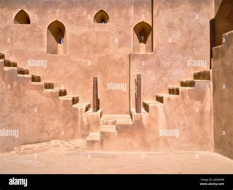 Unesco World Heritage Site Jibreen Castle Oman Stock Photo Alamy