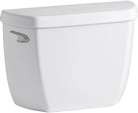 Kohler 4369 0 Cimarron 128 Gpf Toilet Tank With Aquapiston Flush Technology And Left Hand Trip