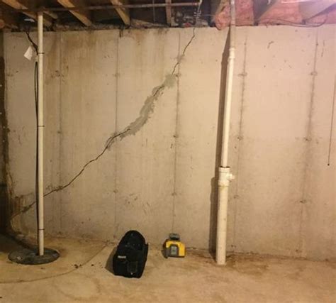 Woods Basement Systems Inc Foundation Repair Photo Album Cracking