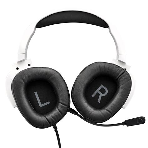 The G Lab KORP Radium White Headset LDLC 3 Year Warranty