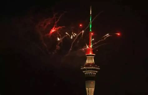 Yeni Zelanda 2024 e merhaba dedi Yeni yıla giren ilk ülke oldu TRHaber