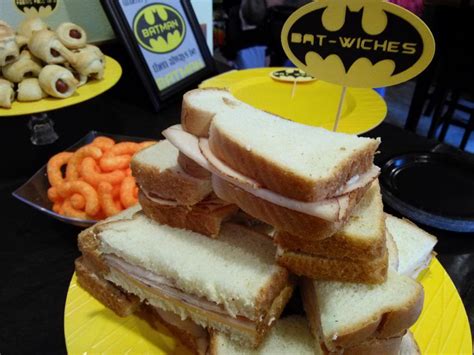 Batman Birthday Party Batman Birthday Party Batman Party Foods