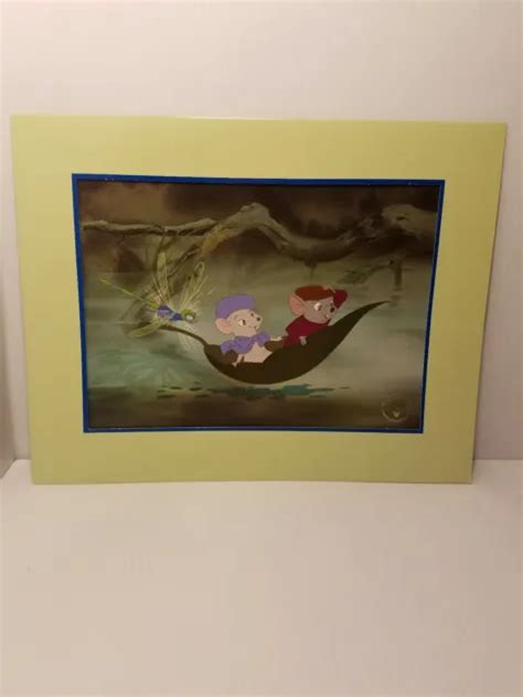 1999 DISNEY STORE Presale THE RESCUERS Exclusive Commemorative