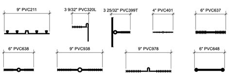 PVC Waterstop for Concrete Joints