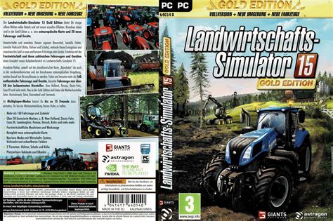 Farming Simulator 15 Gold Edition 2015 Windows Box Cover Art MobyGames