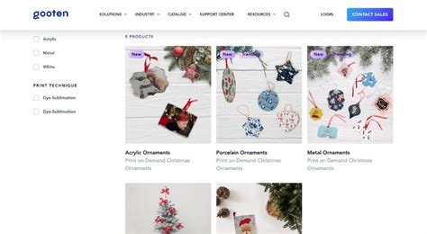 Best Print on Demand Christmas Ornaments for Your Online Store - Lemon ...