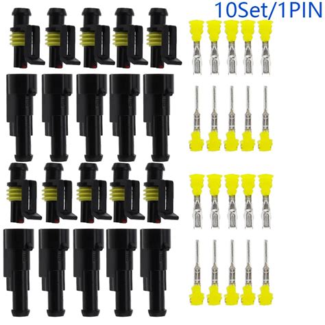 Sets Kit P Pins Way Super Seal Waterproof Electrical