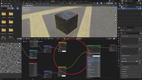 texturing - How can I plug multiple image texture nodes into the base ...