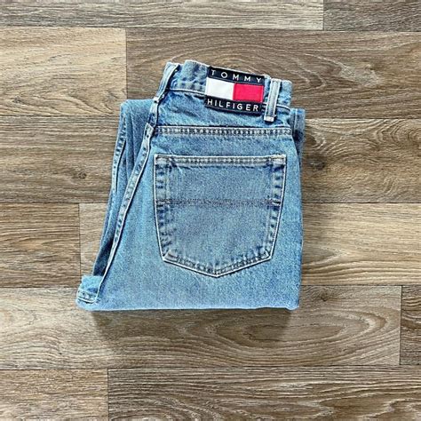 Vintage 90s Tommy Hilfiger High Waisted Denim Depop