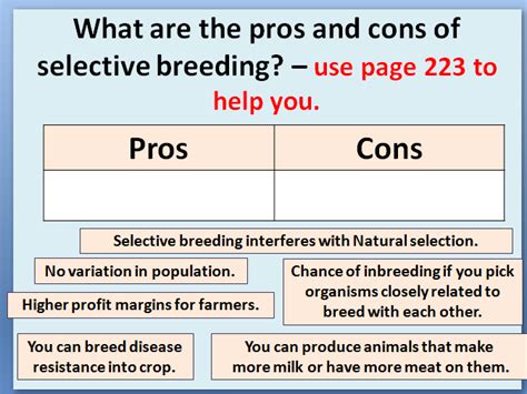 Selective Breeding | Teaching Resources