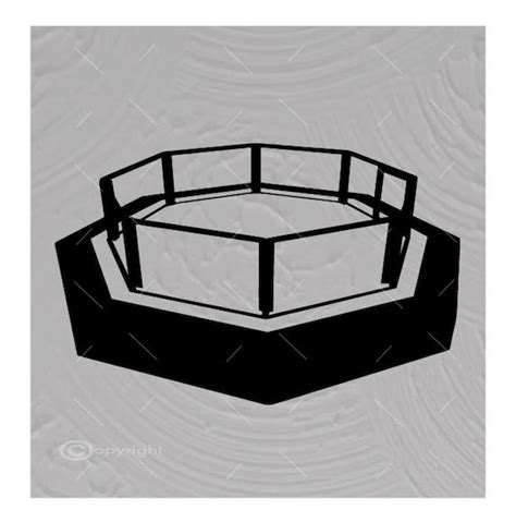 Mma Cage Clipart