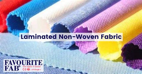 Sitra Approved Laminated Nonwoven Fabric Manufacturer