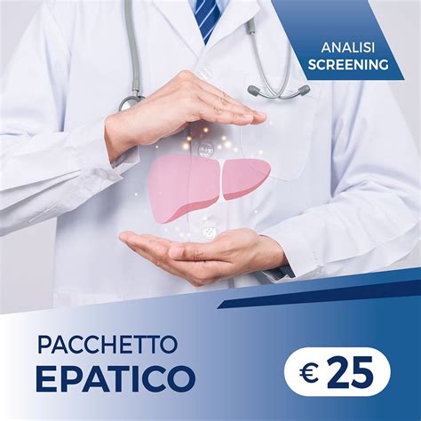 Pacchetto Analisi Screening Epatico Pacchetti Salute Marilab