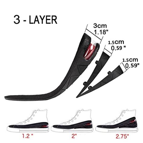 Lify Elevator Increased Insoles Shoe Lifts Height Increasing Insole