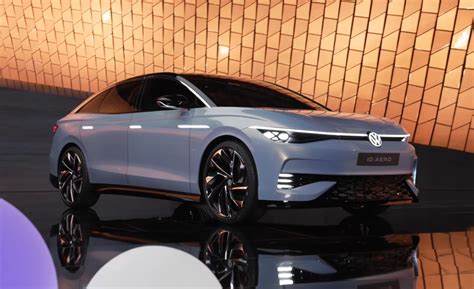 Volkswagen Id Aero Concept Is Officially Unveiled With A Range Of