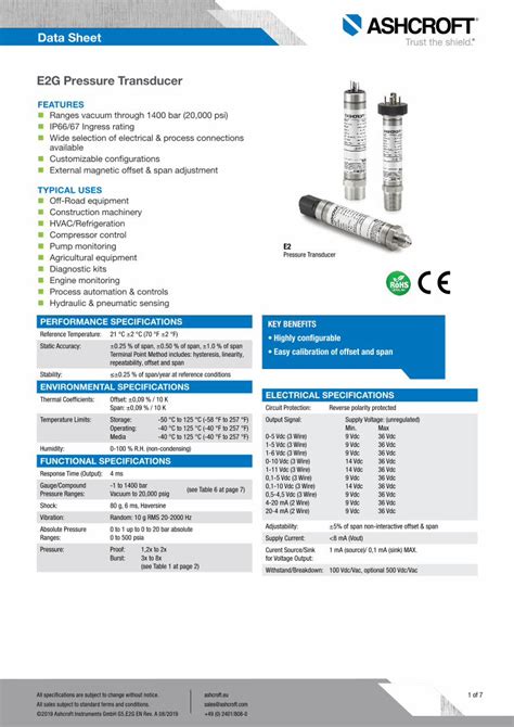 Pdf Data Sheet E2g Pressure Transducer Dokumen Tips