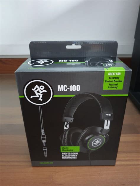 MACKIE MC-100, Audio, Headphones & Headsets on Carousell
