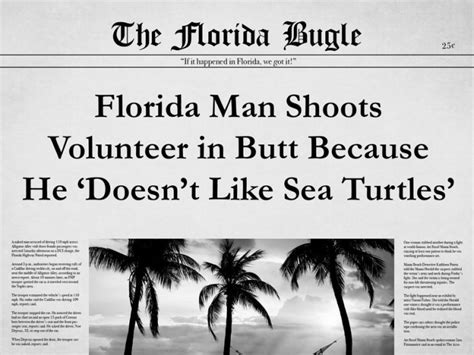 The 25 Most Bizarre News Headlines From Florida In 2015 25 Pics