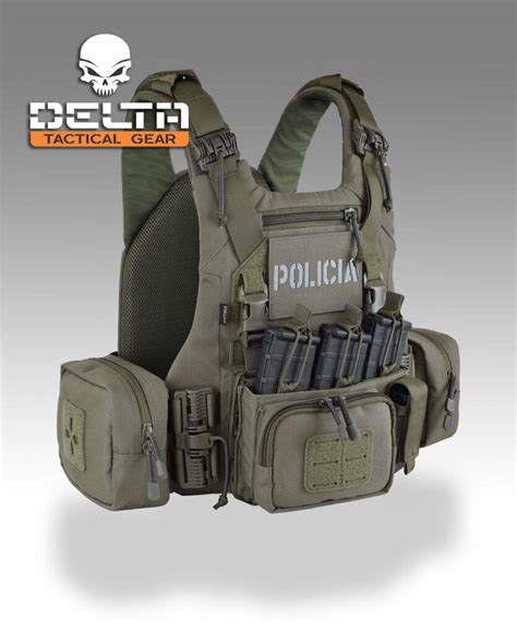 CHALECO PORTA PLACAS ALFA DELTA TACTICAL GEAR Venta De Equipos