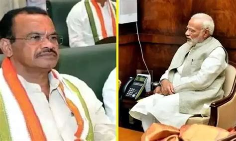 Congress Mp Komatireddy Venkat Reddy Meets Pm Modi