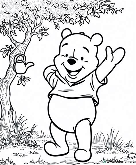 Coloriage De Winnie L Ourson T L Charger Ou Imprimer Gratuitement