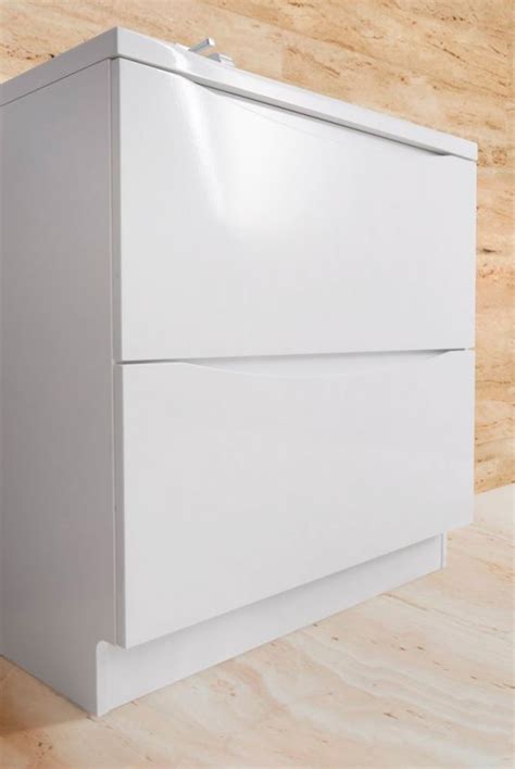 Тумба с раковиной BelBagno Marino 60 bianco lucido, напольная купить в ...