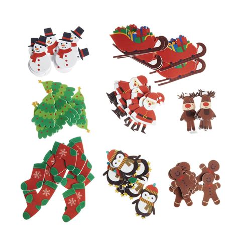 Classic Christmas Foam Stickers Hobbycraft