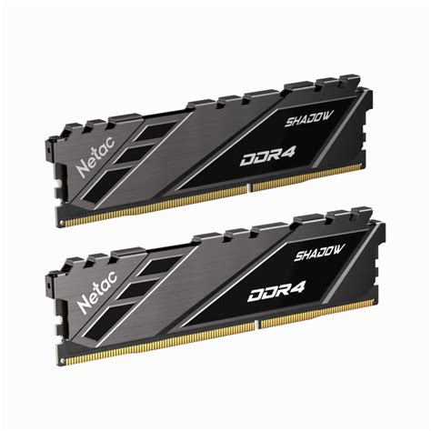 Netac Shadow DDR4 3200MHz PC4-25600 16GB 2x8GB CL16 Gris ...