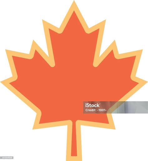 Canadian Maple Leaf Symbol Stock Illustration Download Image Now Canadian Culture Curve