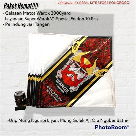 Jual Layangan Sukhoi Super Gelasan Matot Pelindung Jari Paket