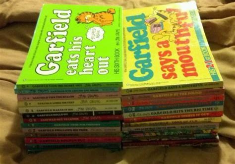 Garfield Comic Strip Books By Jim Davis, Large Lot Of 27 Euc | #490311725