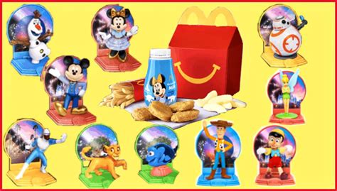 For a limited time, the fast-food chain is featuring 50 new toys of ...