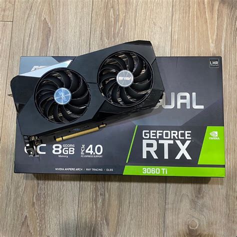 華碩 Dual Rtx3060ti O8g V2 Rtx 3060ti 8g 遊戲顯示卡 蝦皮購物