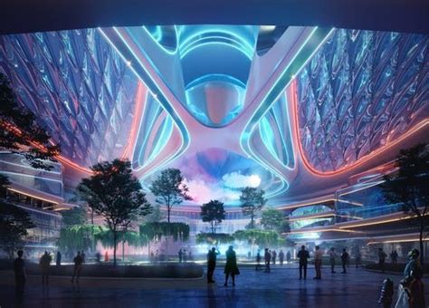 Design Zhuhai Huafa Plaza Design Archinect Future City