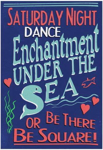 Enchantment Under The Sea Dance Movie Poster Poster At Allposters