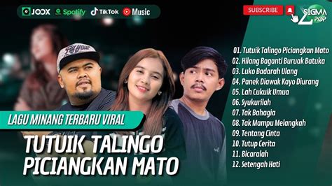 Tutuik Talingo Piciangkan Mato Anggrek Lagu Minang Terbaru Full