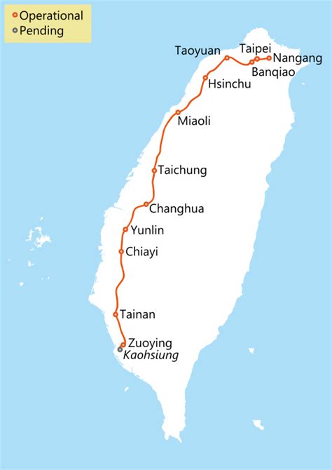 Travel 】taiwan High Speed Rail Best Way To Travel In Taiwan